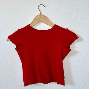 Brandy Melville Red Top